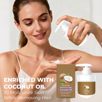 🔥Last Day 50% OFF🔥 Gentle Coconut Oil Hair Removal Cream
